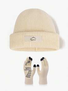 JOYLORD 2 buah Topi Balaclava Rajut Musim Dingin Wanita, Pelindung Telinga Hangat, Bahan Akrilik, Masker Pelindung Leher dan Wajah Anti Dingin - Set 2 potong - View 8