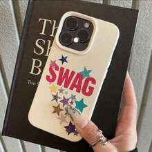 波點 SWAG 手機殼，適用於 iPhone 17、17 Pro、17 Pro Max、16 Pro、16 Pro Max、14、15、16、13、14、15、12、11 Pro Max、Plus，亮面、耐用、防刮、時尚且有風格，完美禮物 - 彩色 - 查看 4
