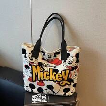 Disney Large Capacity Tote Bag, Outdoor Handbag, Cute Shoulder Bag, Suitable For Outdoor Leisure Sports, Shopping, Perfect Girlfriend Gift - Multicolor - View 2