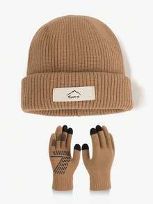 JOYLORD 2 buah Topi Balaclava Rajut Musim Dingin Wanita, Pelindung Telinga Hangat, Bahan Akrilik, Masker Pelindung Leher dan Wajah Anti Dingin - Set 2 potong - View 9