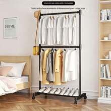 Coat Rack - White - View 4