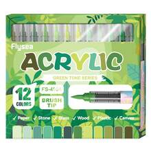 12/96 Colors Acrylic Marker Set, Quick-Drying And Fade-Resistant, Suitable For Painting, Illustration, Craft, Coloring Books, DIY Projects, Suitable For Students And Adults, Also Great Gift For Easter, Thanksgiving, Halloween And Christmas - Sets - View 20