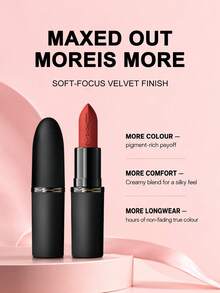 MAC Powder Kiss 霧面唇膏 #316 Devoted To Chili 淨重 0.12oz/3.5g - #316 - 查看 3