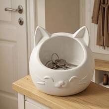 3pcs Mini Cat Shaped Jewelry Storage Box, Suitable For Storing Rings, Bracelets, Earrings And Other Delicate Small Items, Christmas, Halloween, Easter, Entryway Key Storage, Easy To Access - View 2