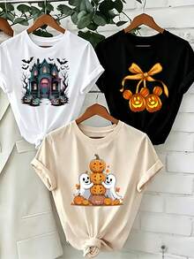 Women T-Shirts - Multicolor - View 1