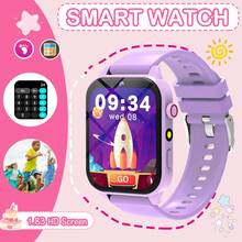 1.83" Smart Watch, New Children's Smart Watch, Upgrade Game's Smartwatch For Teenager & Kids, Support Alarm Reminder, Step Counting, Stopwatch, Flashlight, Calculator, Games, Camera, Gifts - Pink - View 14