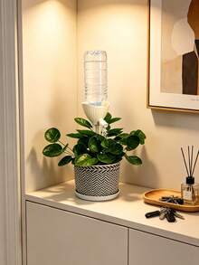 Adjustable Automatic Plant Watering Drip Stake, Self-Watering Watering Device For Potted Plants With Valve Speed Control, Indoor/Outdoor Flower Pot Seepage Irrigator, Gardening Travel Plant Irrigation Tool, Multi-Color Automatic Watering Drip Stake - Multicolor - View 5