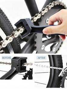 TOSUOD Motorcycle Chain Cleaning Brush Plastic Bicycle/Motorcycle Brush Chain Cleaner Outdoor Cleaning Brush Road Care Tool Motorcycle Parts - Multicolor - View 7