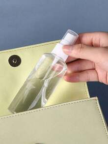 5pcs/Set Small Plastic Spray Bottles, Portable Refillable Containers, Suitable For Travel, Facial Mist And Perfume, Transparent PET Mini Sprayers, Travel Portable Cosmetic Accessories - Multicolor - View 8