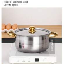 Set Of 12 Stainless Steel Saucepans Cookware Cooking Pots Set+Spatula Accessory - View 11
