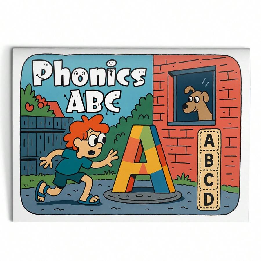دفاتر تعلم الصوتيات للأحرف ABC، التعرف على الأبجدية وأصوات الأحرف، كتابة ABC، كتابة الأحرف، ممارسة الخط اليدوي، تتبع الأبجدية من A إلى Z، أوراق عمل التعلم المبكر، أنشطة المنزل والفصل الدراسي - ممارسة الصوتيات والكتابة للأحرف ABC - مشاهدة 1