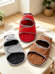 1PC Autumn/Winter Pet Jacket Thick Warm Reversible Dog Clothes Outdoor Windproof Coat For Small Medium Dogs Pets Apparel - Multicolor - View 4