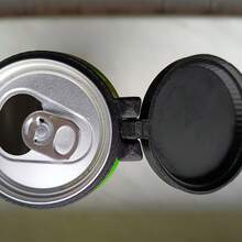 1/4pcs Protective Caps For Canned Drinks, Openable And Clip-On To Can Rim, Protects Opened Canned Drinks From Ants And Flies (Non-Sealed) - Multicolor - View 6