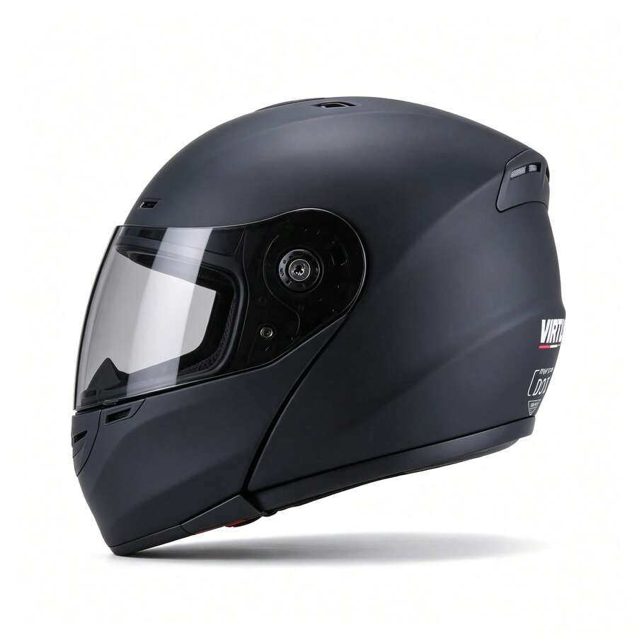 DOT Certified Neutral Motorcycle Off-Road Helmet, Flip-Up Full Face Helmet, Removable Liner, Suitable For Street Bike, Off-Road Motorcycle, Mountain Bike, BMX, ATV