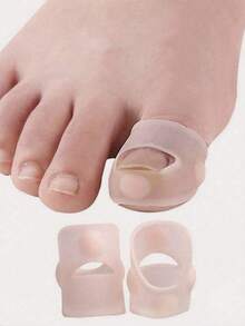 4 buah Alat Koreksi Kuku Kaki yang Tumbuh ke Dalam dari Silikon, Perawatan Tanpa Rasa Sakit untuk Kuku yang Tumbuh ke Dalam dan Paronikia, Pelindung Kaki yang Cocok untuk Semua Jenis Kaki - MultiWarna - View 3