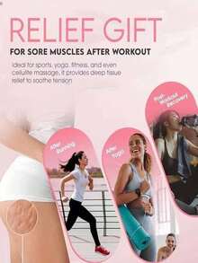 1pc 360° Anti-Cellulite Mini Massager Set/Round Massage Roller - Lymphatic Detox Massager - Muscle Roller, Deep Fascia Massage, Eliminate Cellulite, Suitable For Legs/Thighs/Buttocks, Anti-Cellulite Roller, Make Skin Smooth - View 6