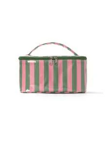 1pc Striped Portable Gift Storage Bag, Holiday Large Capacity Tote Bag, Storage Box, Essential Gift For Friends On Holidays Or Birthdays - Multicolor - View 15