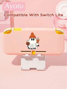 Ayotu Pumpkin & Bat & Ghost Theme Switch Protective Case, Compatible With New Switch 2 (2025)/Switch NS/Switch OLED, Can Be Used On Dock Without Removing Protective Case, Universal Game Controller Protective Cover, Switch Game Accessories, Anti-Drop Anti-Scratch, Halloween Theme & Birthday Gift. - View 19
