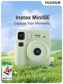FujiFilm Cámara instantánea instax mini SE|Lista para usar, fotos en tres pasos, 4 modos de escena, fácil de usar para principiantes, captura tus mejores momentos - Ver 12
