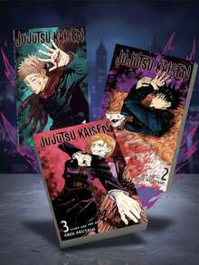 Conjunto de libros jujutsu kaisen 1,2 y 3 pasta blanda mangas - Conjuntos - Ver 2