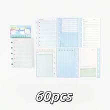 Cute M5 Binder Inner Pages, Multi‑Layout Planner Refills, Weekly Monthly Goal Record Paper For Mini Loose‑Leaf Notebook, DIY Journal Accessories - A - View 7