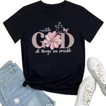 Women T-Shirts - Black 2 - View 1