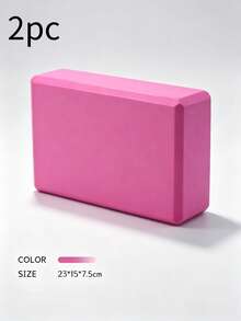 High-Density EVA Foam Yoga Block, Non-Slip Lightweight Exercise Brick For Yoga, Pilates, Stretching, Balance, Stability Training And Fitness Workout, 9 X 6 X 3 Inches - Multicolor - View 19