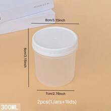 2/10/12-Pack(Jars+Lids)Multi Capacity Lunch Bowl Containers With Lids-Storage Jars For Yogurt,Overnight Oats,Meal Prep-Microwave And Dishwasher,Meal Prep Containers,Oatmeal Yogurt Breakfast Cups,Lunch Boxes,Large Capacity Portable Plastic Stor - Clear - View 16