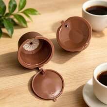 20 Pcs Capsula Reciclavel Cafe Reutilizavel Acessorio Sustentavel Para Maquina - Visão 4