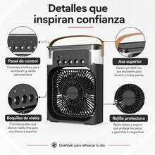 Ventilador portátil de enfriamiento - Blanco - Ver 6
