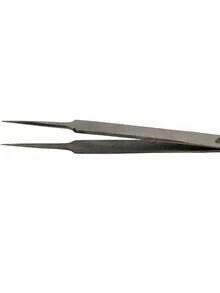 Pinza Relojero 2 Profesional Precisión Acero Inoxidable Punta Fina Reparación Relojes Joyería Electrónica Microcomponentes Herramienta Manualidades Modelismo - Plateado - Ver 4