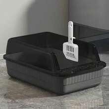 Cat Litter Box Enclosures - Black - View 1
