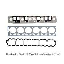 HS9076PT‑4 ES71102 Cylinder Head Gasket Set With Head Bolts, Engine Repair Gasket Kit Fit For 1999‑2001 Cherokee, 1999‑2003 Grand Cherokee, 2000‑2003 TJ WRA/NG/LER - A - View 2