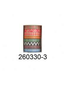 8 Rolls/Box Vintage Washi Tape, 0.7cm Wide DIY Handbook Tape, Suitable For Student Stationery, Diary And Album Decoration, A Gift For Friends - Multicolor - View 19