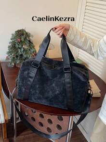 New Fashion Travel Bag, Solid Color PU Matte Design, Stylish And Popular, Suitable For Short Trips And Fitness, With Independent Shoe Compartment, Large Capacity, Versatile And Exquisite - Multicolor - View 2