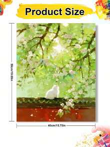 Exquisite Landscape Digital Oil Painting, DIY Canvas Art, Suitable For Adult Beginners, Wall Decor Holiday Gift, Includes Oil Painting Tools - Sets - View 10