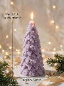 Christmas Tree Silicone Candle Mold Christmas Pine Tree Ornaments Silicone Mold Dinner Soy Wax Silicone Mould Christmas Decor - Multiple Styles - View 9
