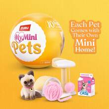 ZURU Tiny Pets Sweetheart Mini Pet Blind Box, Assorted Cute Animal Figures, Mini Hamster & Cat Collectibles, Surprise Gift For Collectors - Multicolor - View 6