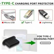 30pcs New Silicone Dust Plugs, Compatible With Various Electronic Devices Type-C Charging Port USB C Protective Covers, Provide Dust Protection And Prevent Debris, With Durable Protective Case - One Size Fits All - View 5