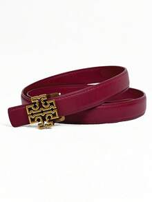 New Designer Letter Alloy Buckle Women's Belt | Adjustable Vintage Belt, Durable, Suitable For Jeans, Dresses, Multi-Occasion Matching Accessory - Multicolor - View 11