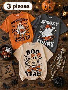 Tween Boys T-Shirts - Orange - View 1
