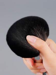 1pc Large Mineral Foundation Brush - Suitable For Blending And Buffing Large Areas Of Mineral Foundation - Multicolor - View 11