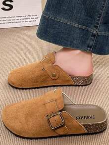 Women Flats - Light Brown - View 6