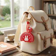 Official Authorized Miffy Multiple Keychains, Miffy Rabbit Character Design, Lightweight And Portable Bag Accessories, Exquisite Craftsmanship, Suitable For Backpacks, Keys And Phone Accessories, Perfect For Daily Use, Birthday, Christmas And Holiday Gifts - Multicolor - View 1
