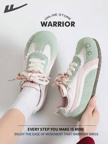 Warrior Women's Board Shoes Spring And Autumn Comfortable Modest Style Casual Yet Sleek Sneakers All-Day Wear Training Sneakers Running Shoes - Multicolor - View 7