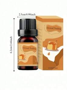 1 buah - 0,34 ons Minyak Esensial Pengharum Ruangan, Cocok untuk Memanggang, Aromaterapi Natal, Pelembap Udara, Pembuatan Lilin, Puding Karamel, Marshmallow, Pai , Kue Kopi, dll., Berbagai Aroma Dikirim Secara Acak, Cocok untuk Diffuser Aromaterapi, Pelembap Udara Minyak Esensial, Diffuser Plaster Aromaterapi. - A - View 11