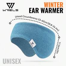 WRELS 1件裝冬季保暖耳罩，單車滑雪頭盔保溫內襯耳罩，加厚純色柔軟毛絨耳罩，男女通用時尚保暖防風耳罩，適合日常運動 - 彩色 - 查看 15