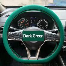 Car Steering Wheel Cover Soft Silicone Material Anti-Slip Wear-Resistant Summer Thin Style Steering Wheel Cover Anti-Sweat Car Handle Cover All Season Universal - one-size - View 12