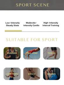 Women's Solid Color Detachable Padded Cross Back Open Back Round Neck Sports Knit Bralette, Black - Black - View 6