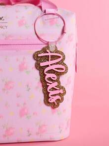 Custom Name 3D Pencil Keychain, Personalized Letter Key Ring, DIY Name Charm Backpack Pendant, Cute School Gift For Kids - Multicolor - View 4